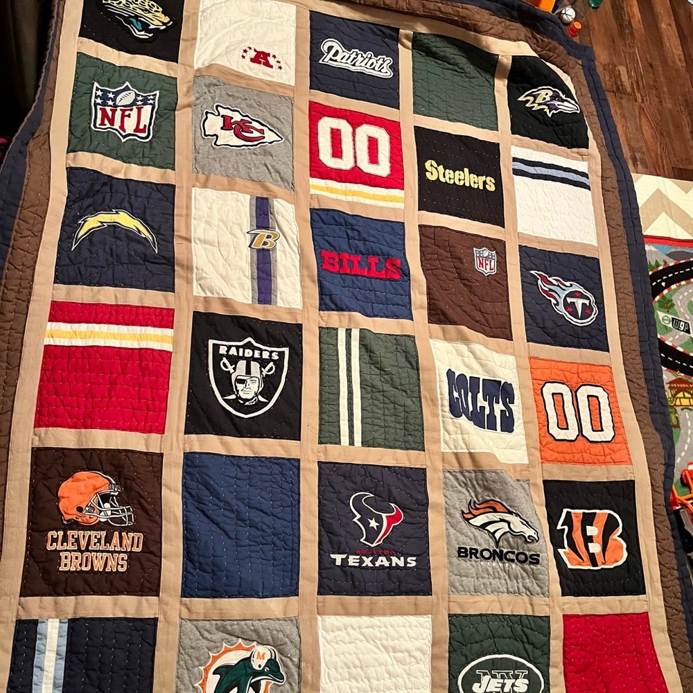 Nfl AFC quilt.